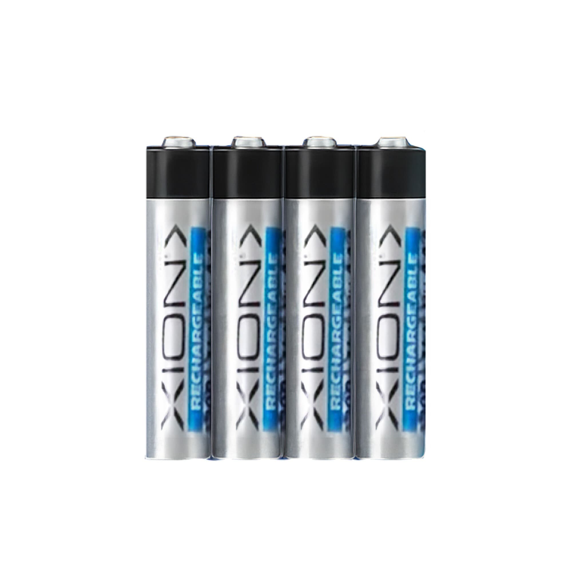 Pack de 4 pilas recargables XION AAA Ni-MH de 1200 mAh XI-PI32