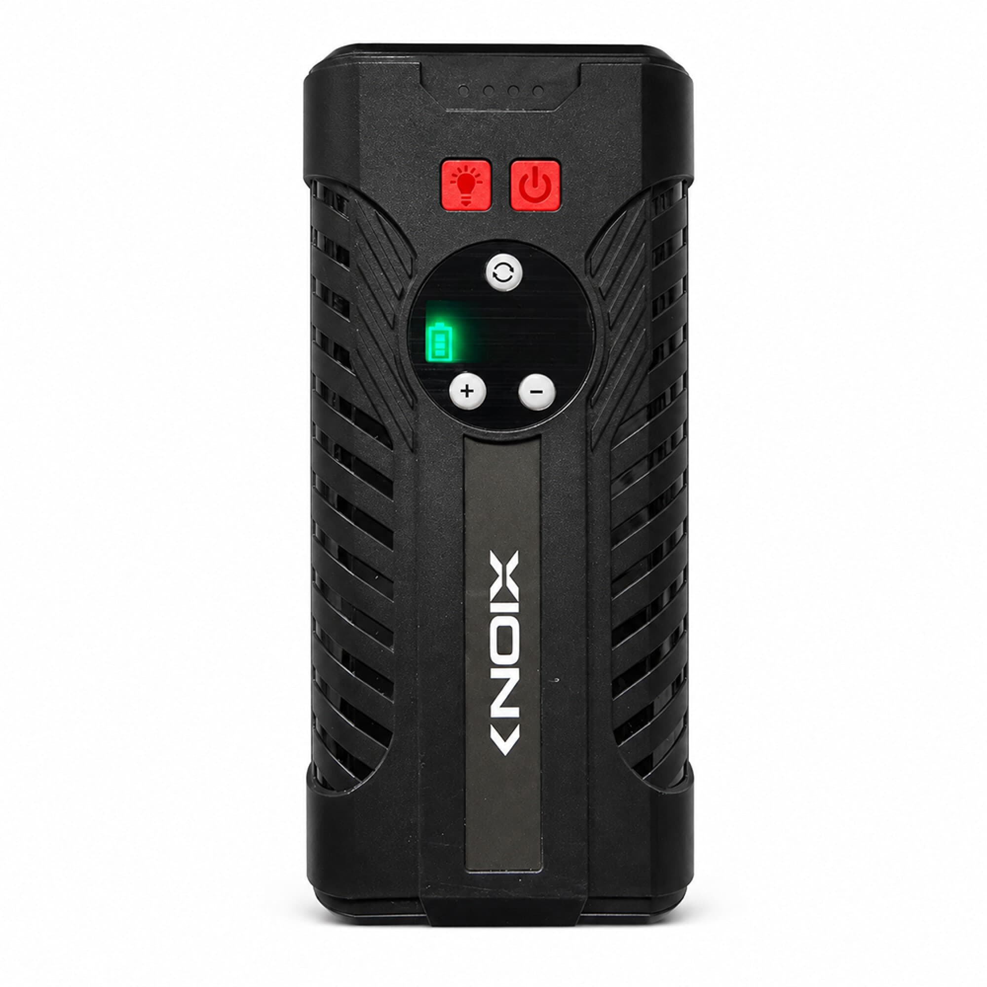 Inflador portátil y power bank XION XI-POWERAIR negro con pantalla