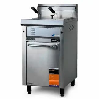 Freidor a gas 30 litros Agua y Aceite Litros Morelli F-Matic 30 Baudin Vista Principal