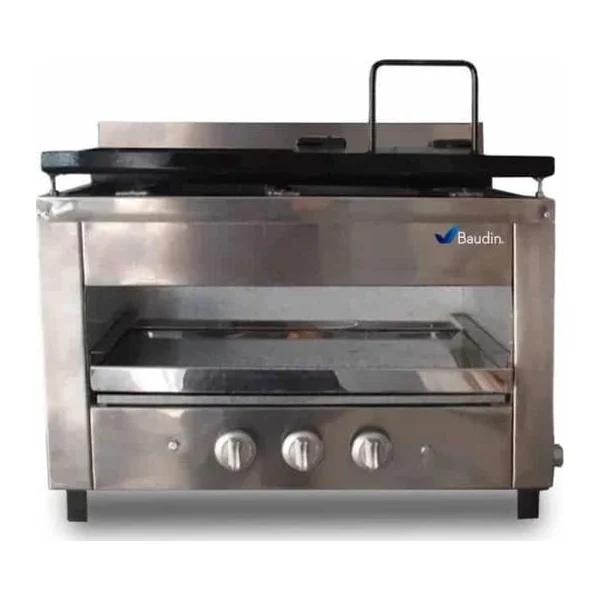 Chivitero a Gas 60 x 40 | Baudin CHP-60X40
