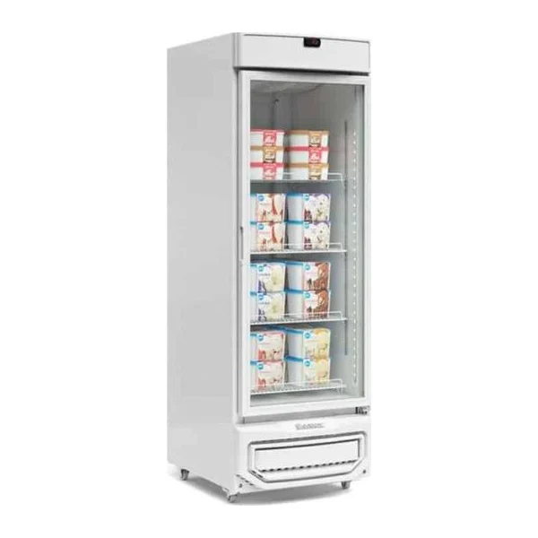 Freezer Vertical 450 litros Exhibidor Gelopar GLDF-450