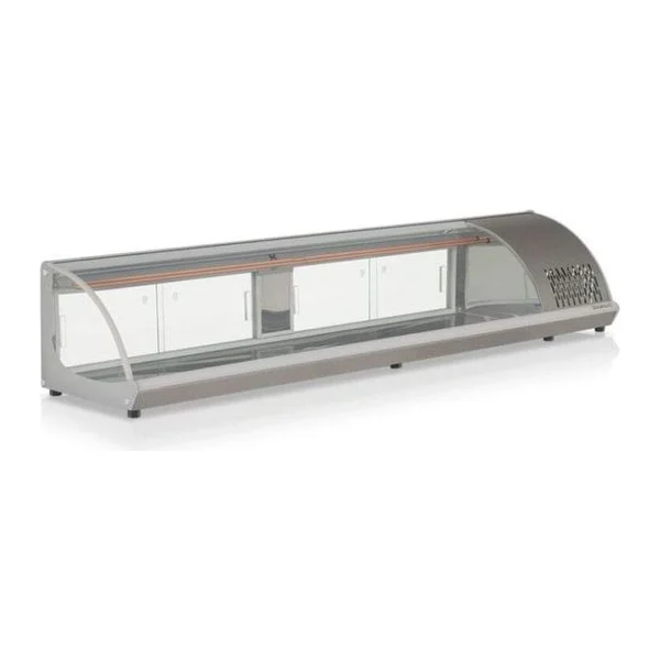 Vitrina Refrigerada 2.11 M Sobre Mostrador | Gelopar GVRB-210
