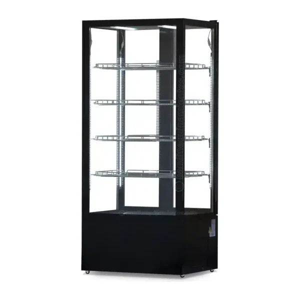 Expositor 4 Caras Vidrio 600 Lts | Kuma CL-600