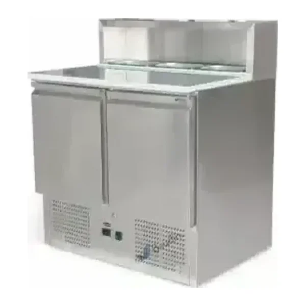 Bajo Mostrador Refrigerado 0,90 m con Topinera | Kuma PS900