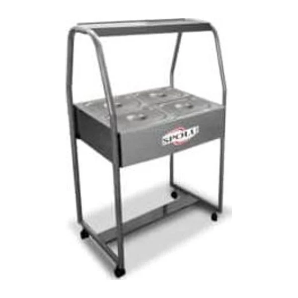Mesa Buffet Caliente 4 cubas | Spolu SPL-501