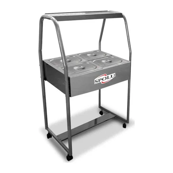 Mesa Buffet Caliente 4 cubas Spolu SPL-501