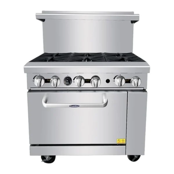 Cocina Industrial 6 Fuegos y Horno | Cook Rite