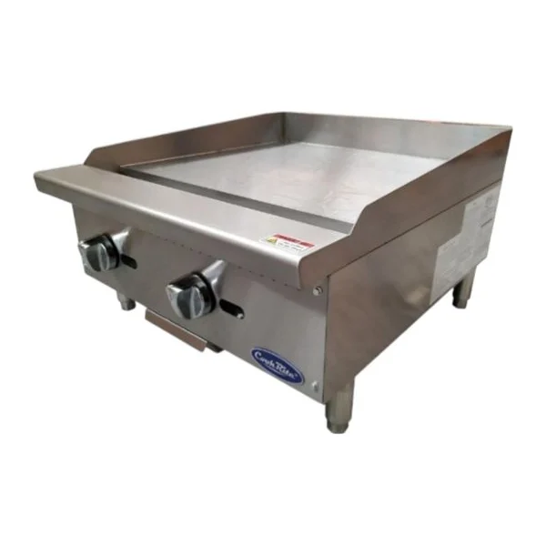 Plancha Acero Inox 60 cm Profesional | Cook Rite ATMG-24