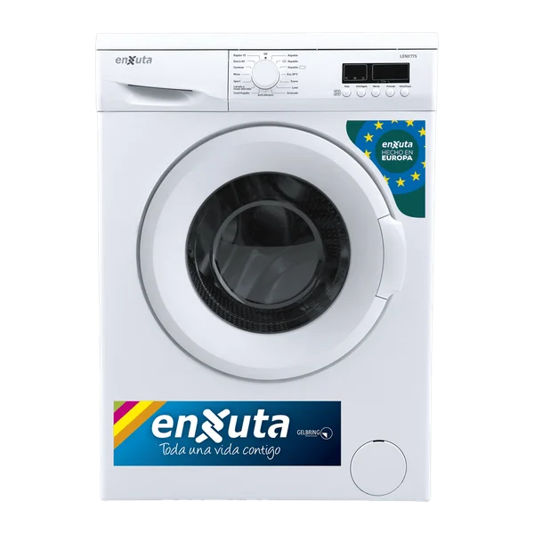 lavarropa carga frontal Enxuta LENX775 7 kg 1200 RPM