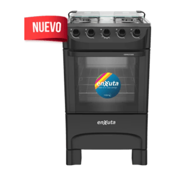 Cocina 4 hornallas gas con termocupla | Enxuta CENX27200NG
