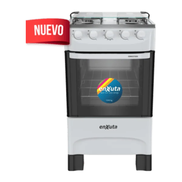 Cocina a gas 4 hornallas con termocupla | Enxuta CENX27200W