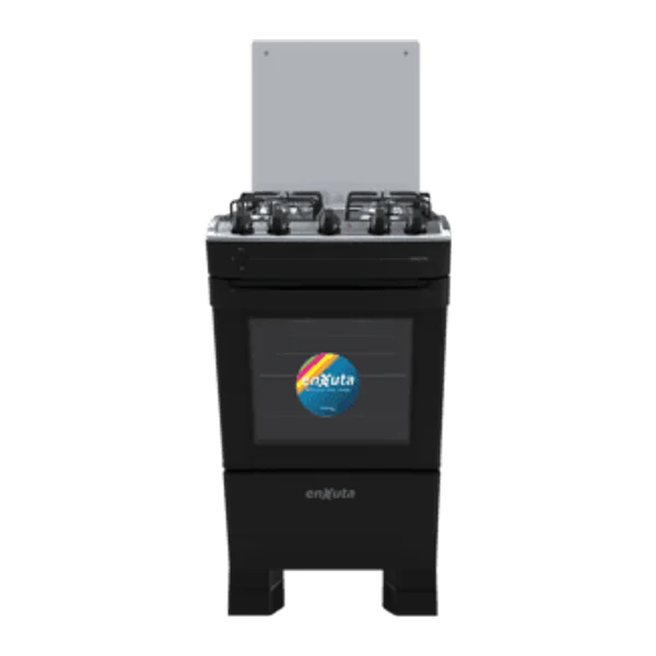 Cocina supergas 4 hornallas con grill | Enxuta CENX27542NG-1