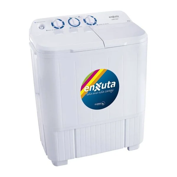 Lavarropas semi-automático Enxuta LENX7500 5 kg doble cuba