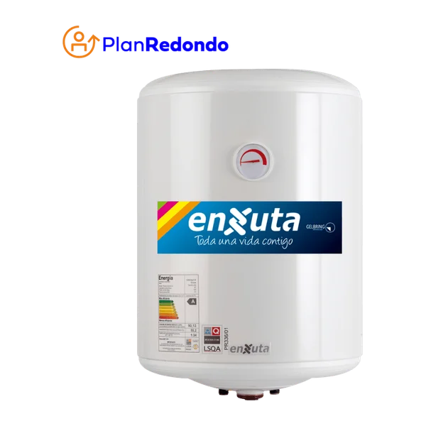 Termotanque 50 litros Enxuta TENX2150 acero esmaltado eficiencia clase A