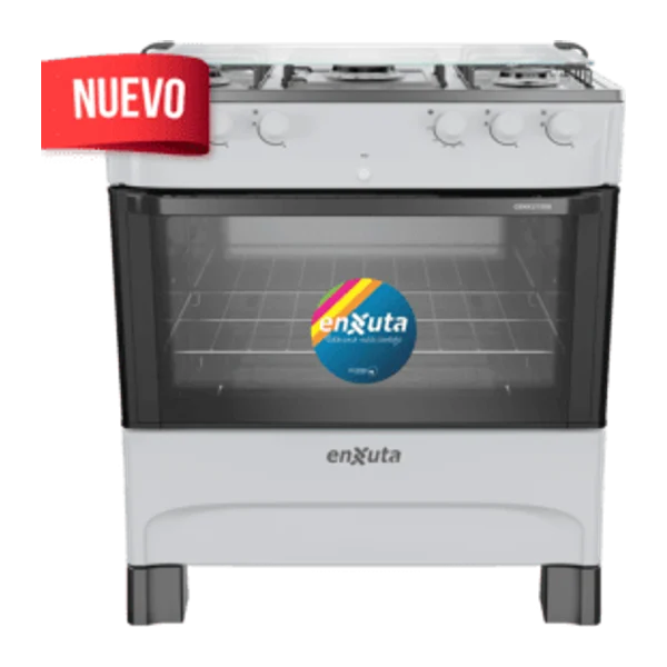 Cocina Supergas 5 Hornallas Blanca con Termocupla y | Enxuta CENX27250W