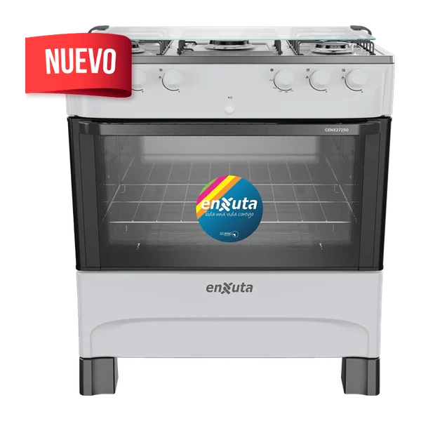 Cocina Supergas 5 Hornallas Blanca con Termocupla y | Enxuta CENX27250W