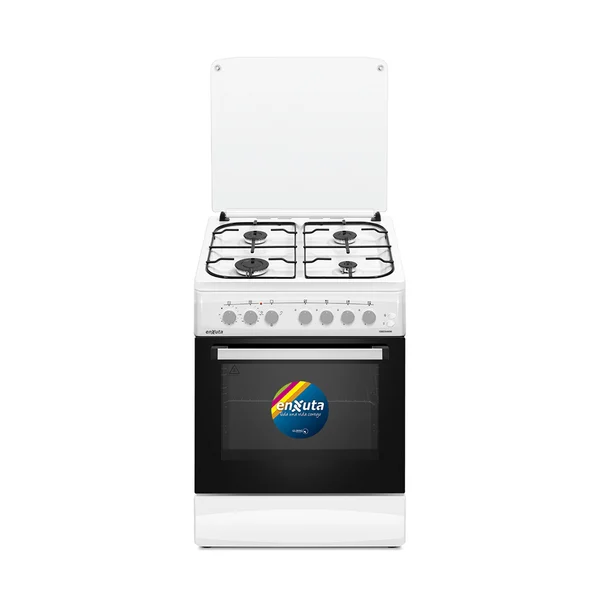 Cocina Combinada 4 Hornallas Blanca 60x60 con Convección - Turquía | Enxuta CENX5644W