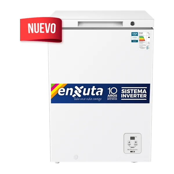 Freezer Horizontal 97 Litros - Inverter | Enxuta FHENXI16100