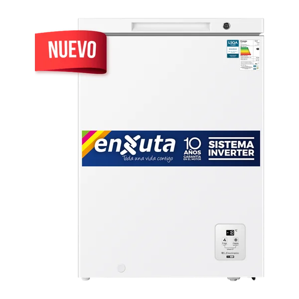 Freezer Horizontal 141 Litros - Inverter | Enxuta FHENXI16150