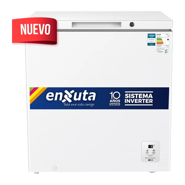 Freezer Horizontal 198 Litros - Inverter | Enxuta FHENXi16200