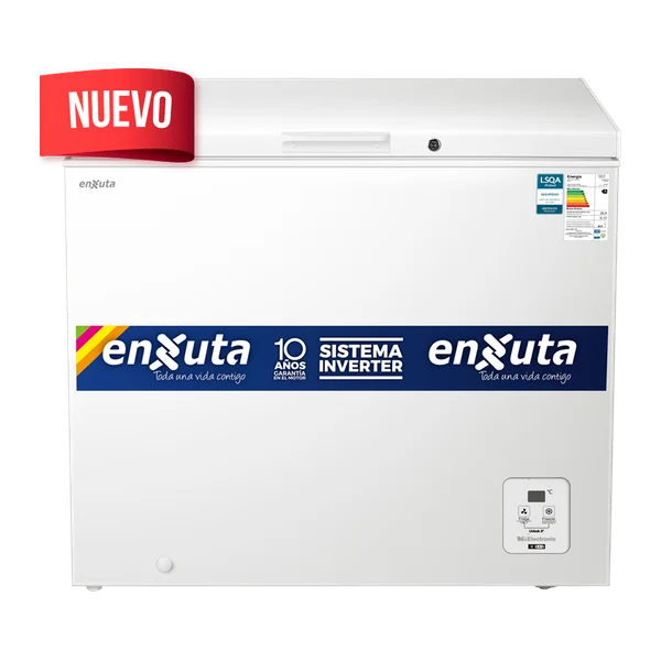 Freezer Horizontal 245 Litros Inverter | Enxuta FHENXI16250
