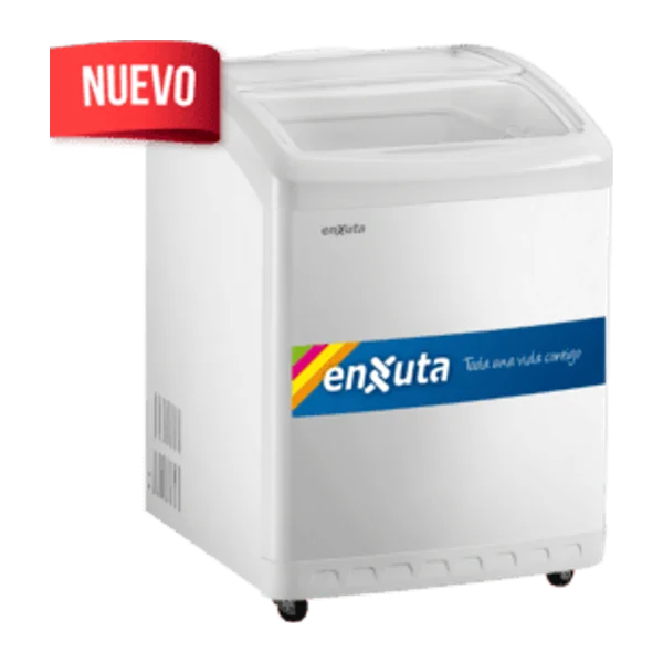 Vitrina Comercial Enxuta Horizontal 120 Litros | Enxuta VCENX48100