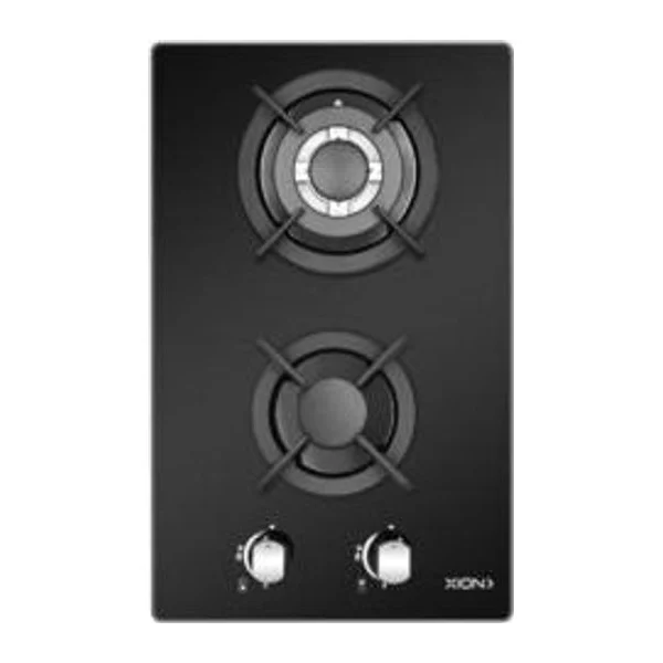 Placa a gas 2 hornallas vidrio | XION XI-GH22TGL