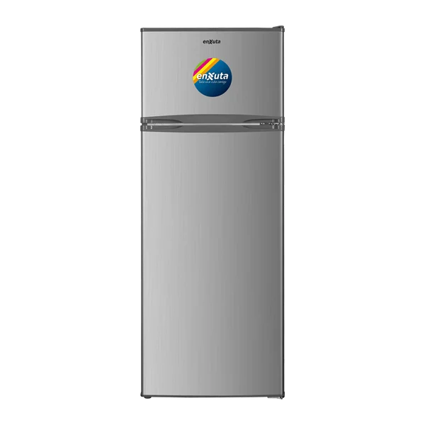 Refrigerador frío húmedo 205 litros silver con freezer | Enxuta RENX22200FHS