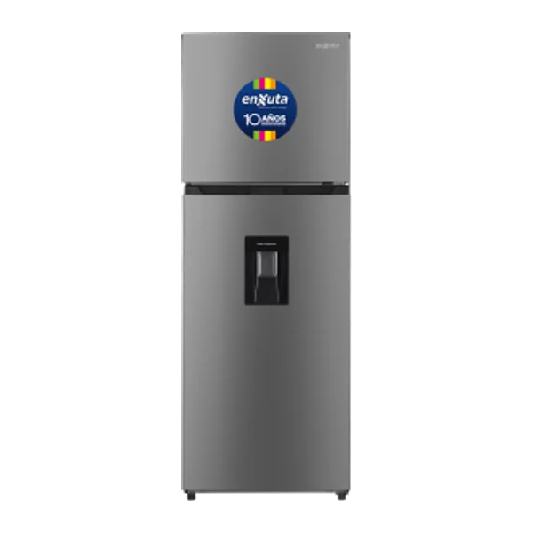 Heladera frío seco inverter 245 L inox con dispensador de agua | Enxuta RENX22275DI
