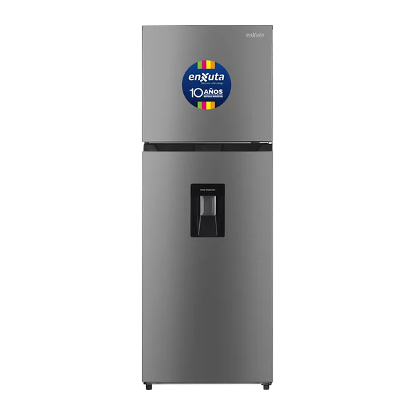 Heladera frío seco inverter 245 L inox con dispensador de agua | Enxuta RENX22275DI
