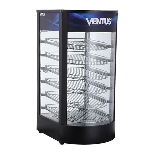 Vitrina mantenedora de calor Jameco VMCD-1A sobremesa 6 repisas