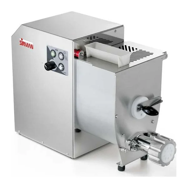 Máquina extrusora de pasta profesional Sirman Concerto 5 en acero inoxidable