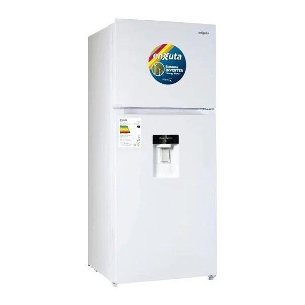 Refrigerador no frost 409 L inverter con dispensador blanco | Enxuta RENX410DW