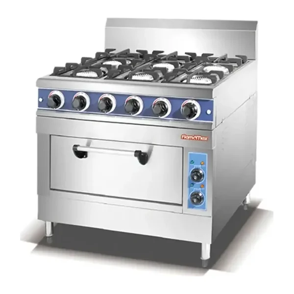 Cocina 6 hornallas | Flamemax HGR-6G
