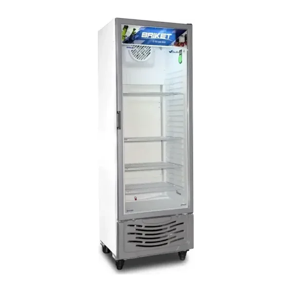 Expositor Vertical Visicooler 1 puerta vidrio Briket Argentino M4300
