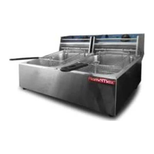 Freidor 6 lts doble eléctrico | Flamemax HEF-82