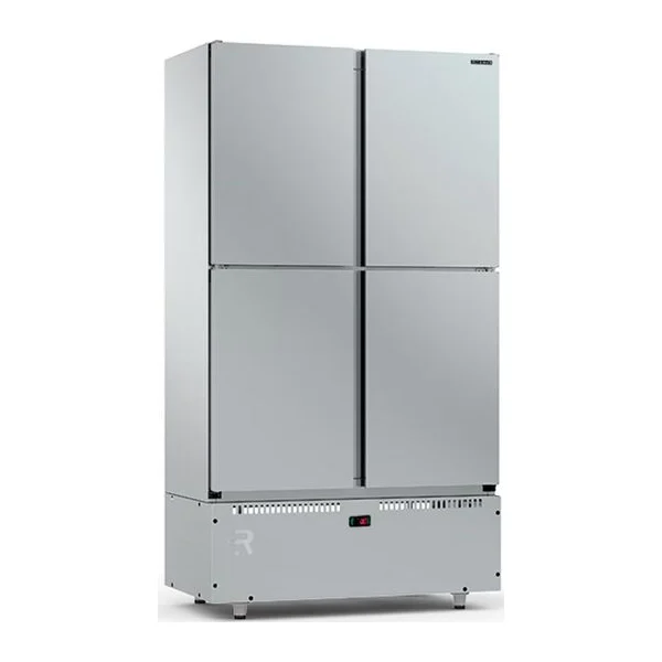 Heladera Comercial 4 Puertas Ciegas Acero Inoxidable Refrimate MC4PP
