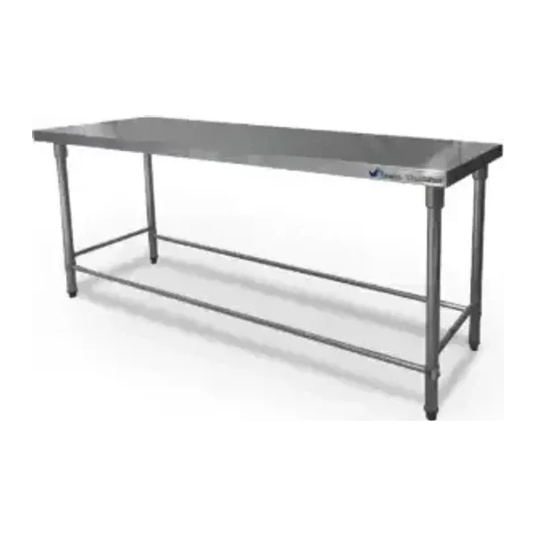Mesa de Acero Inoxidable 180 x 60 cm sin estante | Flamemax HWT-1-618R