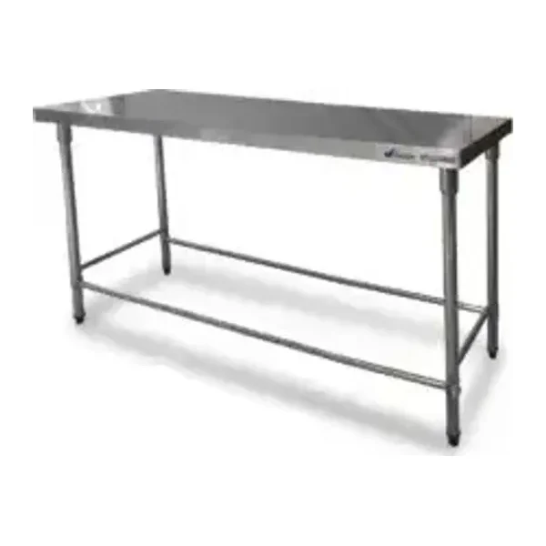 Mesa de Acero Inoxidable 120 x 60 cm sin estante | Flamemax HWT-1-612