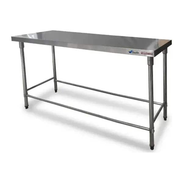 Mesada de acero Inoxidable 120 x 60 cm flamemax Baudin
