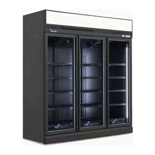 Visicooler-1886-Lts-3-puertas-Top-Mounted-Iccold-FC-DT188A-negro