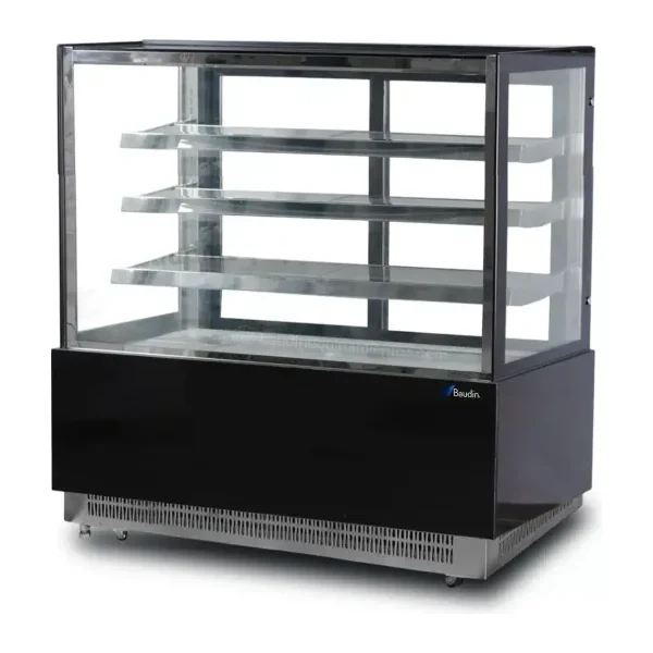 Vitrina Refrigerada Confitera 1,50 mts Kuma 3 estantes FC-600SAH Baudin