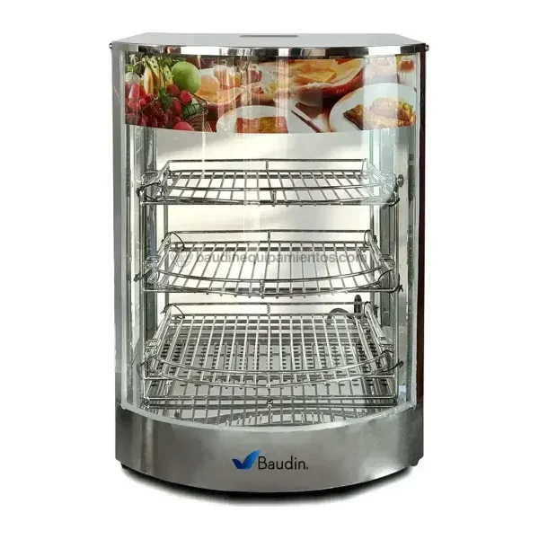 Vitrina Sobre Mostrador 0.35 M Calor | Lundar Dh-1p