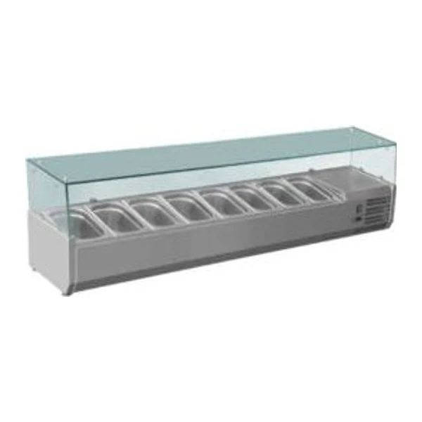 Vitrina 1,8 m Refrigerada Topinera | Kuma VRX1800