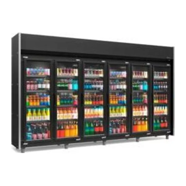 Visicooler 6 puertas 2340 lts | Gelopar GEAS-6P