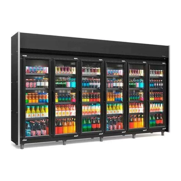 Visicooler 6 puertas 2340 lts | Gelopar GEAS-6P