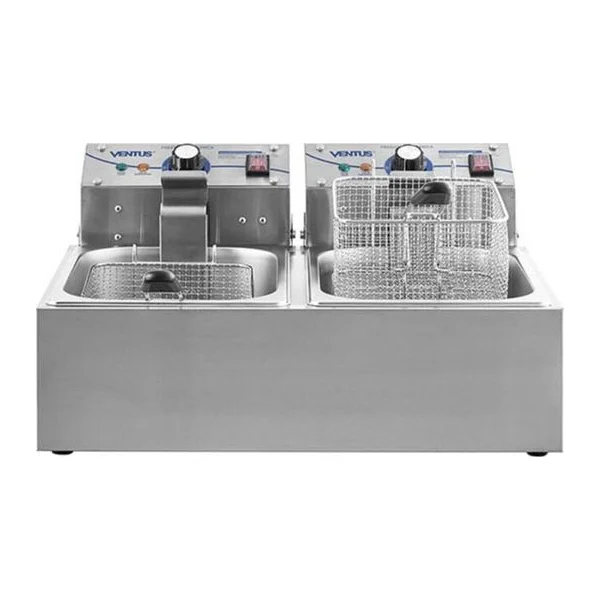 Freidor 5.5 lts Doble Eléctrica | Ventus VFS062