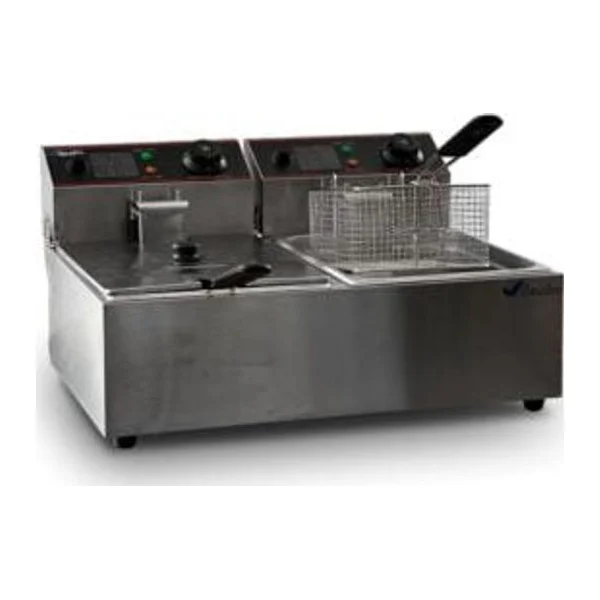 Freidor 6 lts Doble Eléctrico | Demet HEF-82A