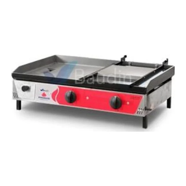 Plancha 80 cm con Prensa | Progas PR-801G