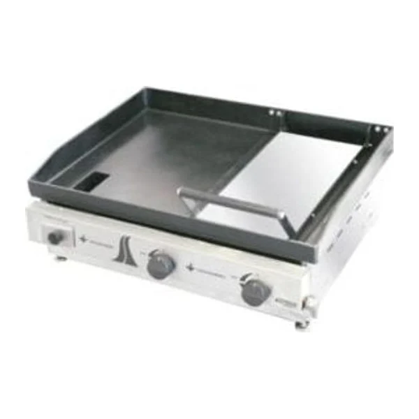 Plancha 65 cm a gas con Prensa | Venancio C65P